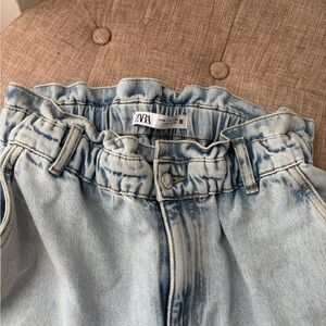 Zara Sky Blue High-Rise Women's Jeans